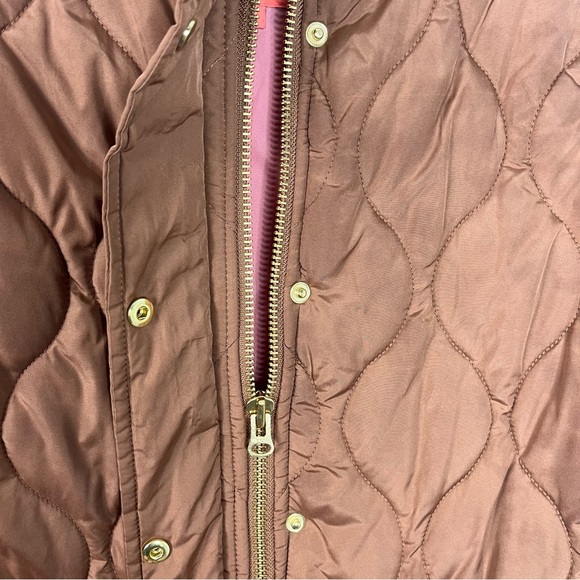 J. Crew Signature Puffer Size Small Quilted Cocoon Coat - Picture 3 of 7